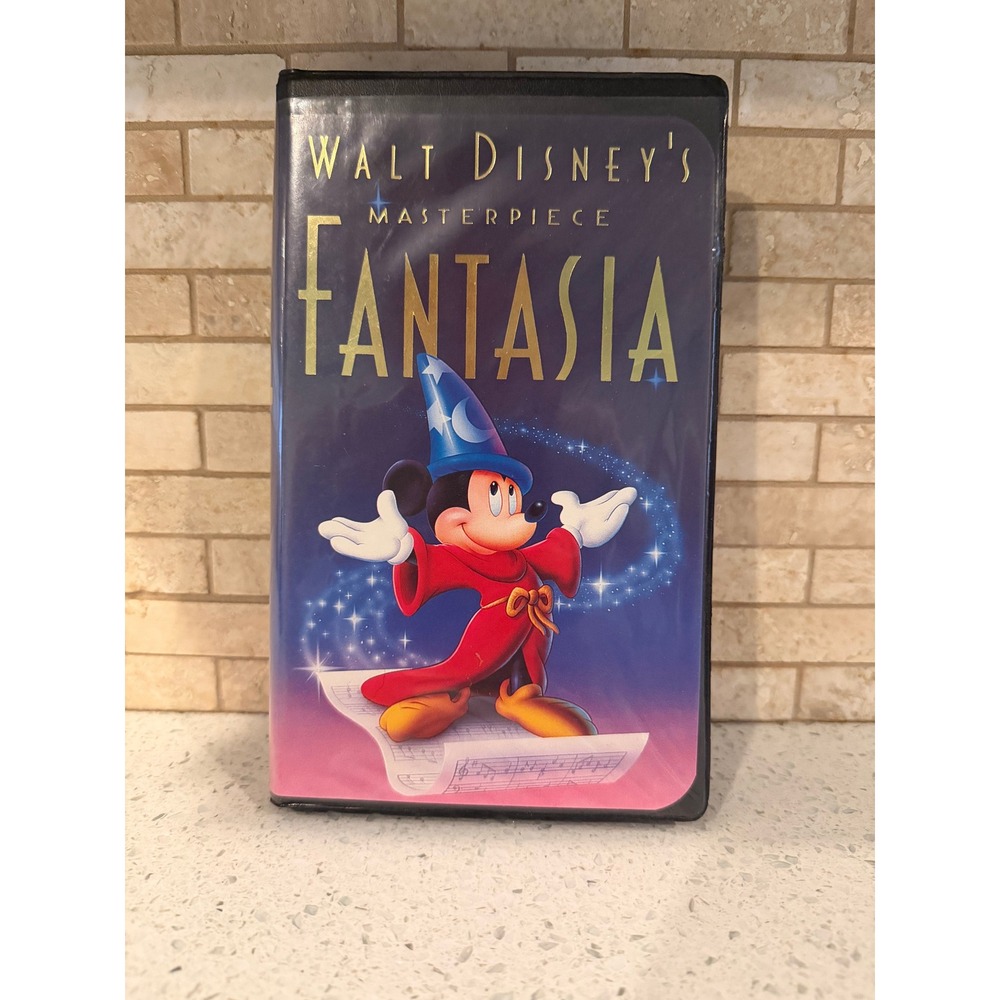 Disney Fantasia 1991 VHS Walt Disney Masterpiece Collection Vintage